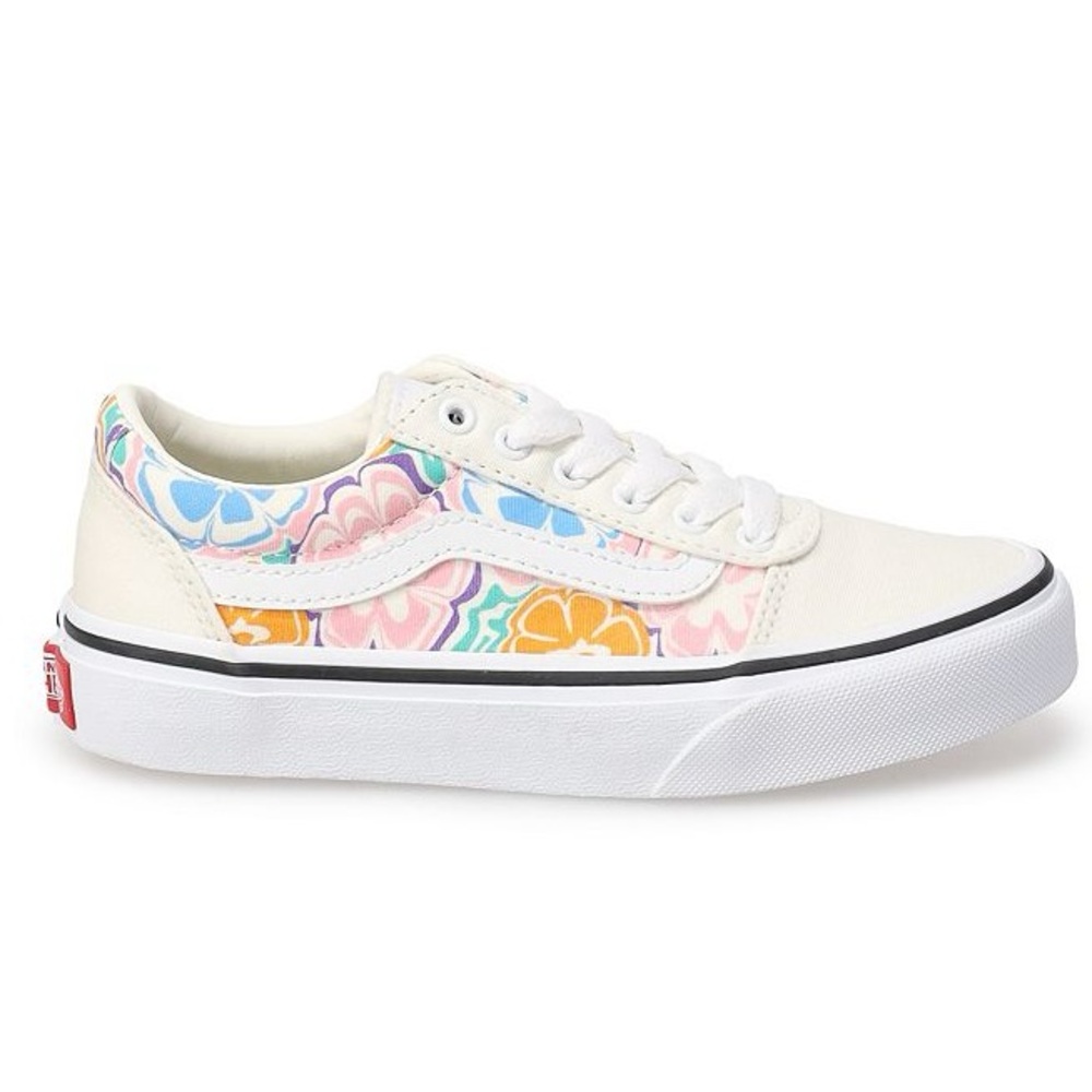Vans Ward Kids' Sneakers Size 5 Missy Youth Floral Multicolor - Picture 2 of 6
